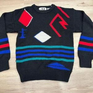 Abstract Coogi Style Sears Small Ed Bassmaster Southwestern Cosby Sweater